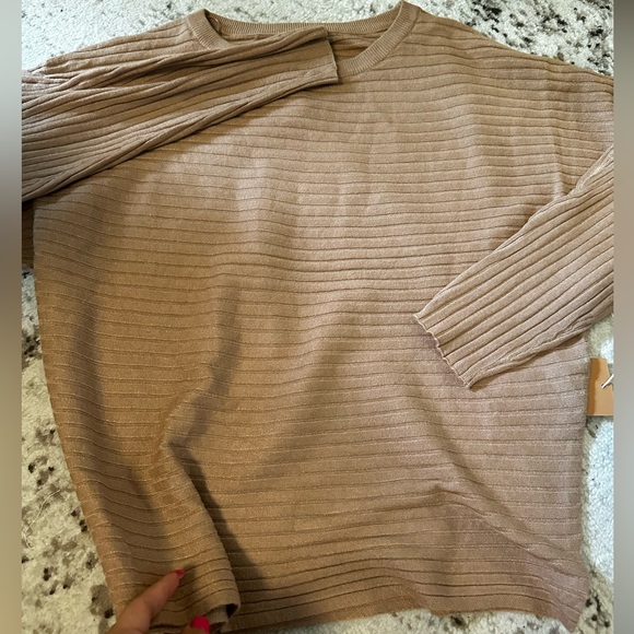 New🤎Super soft toffee slouch top - Picture 3 of 3